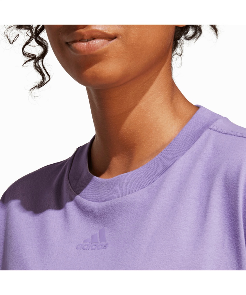 Tシャツ 半袖 W DANCE ボーイフレンドTシャツ IC6697 EVE30 | スポーツ