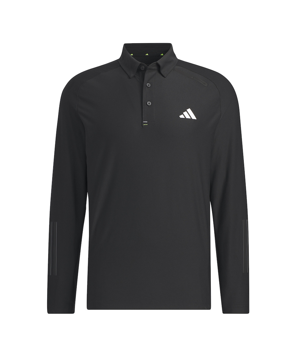 アディダス(adidas) ゴルフウェア ポロシャツ 長袖 ラグランスリーブ