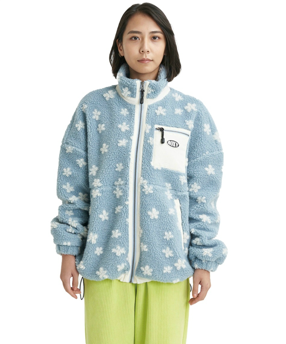 _^ ROXY ハーフジップジャケット+ コロンビアのパンツ _^ ROXY ハーフ