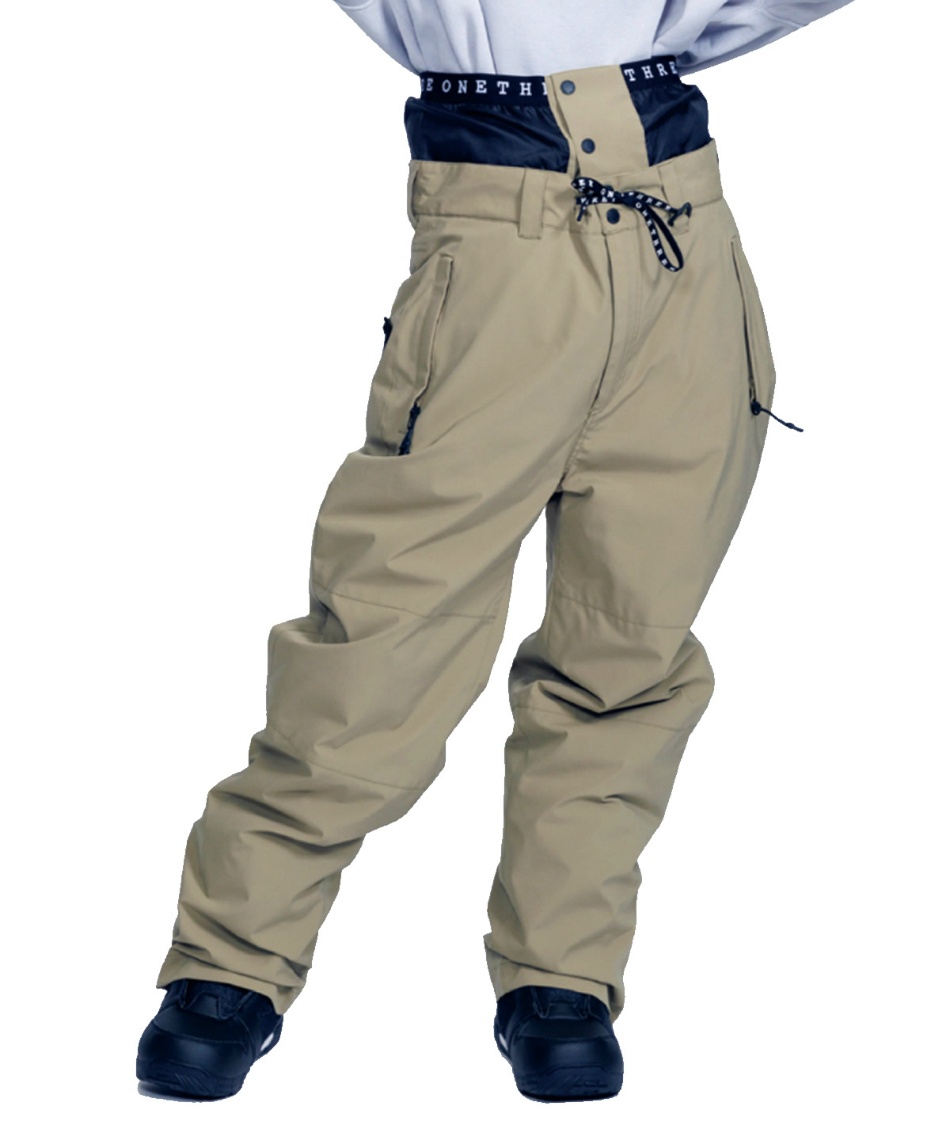 ワンスリー(ONETHREE) スノーボードウェア パンツ UNISEX WIDE SNOW