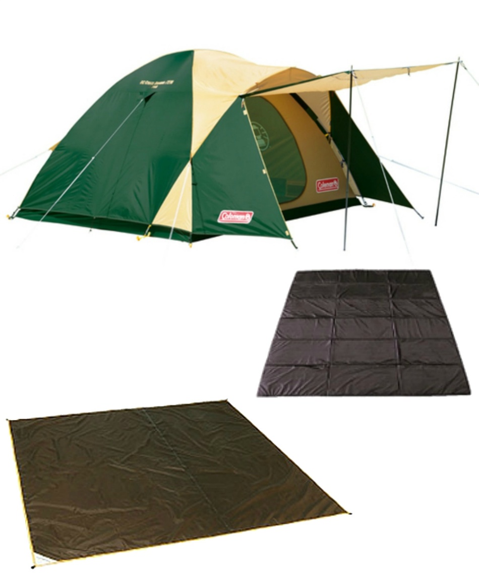 コールマン(Coleman) テント グランドシート テントマット 3点セット
