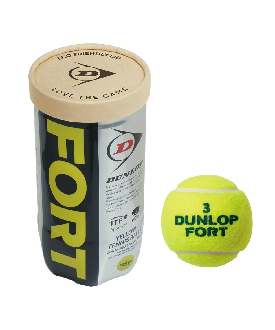 硬式テニスボール 公認球 30個セットフォート2球 FORTDFFYL2TIN