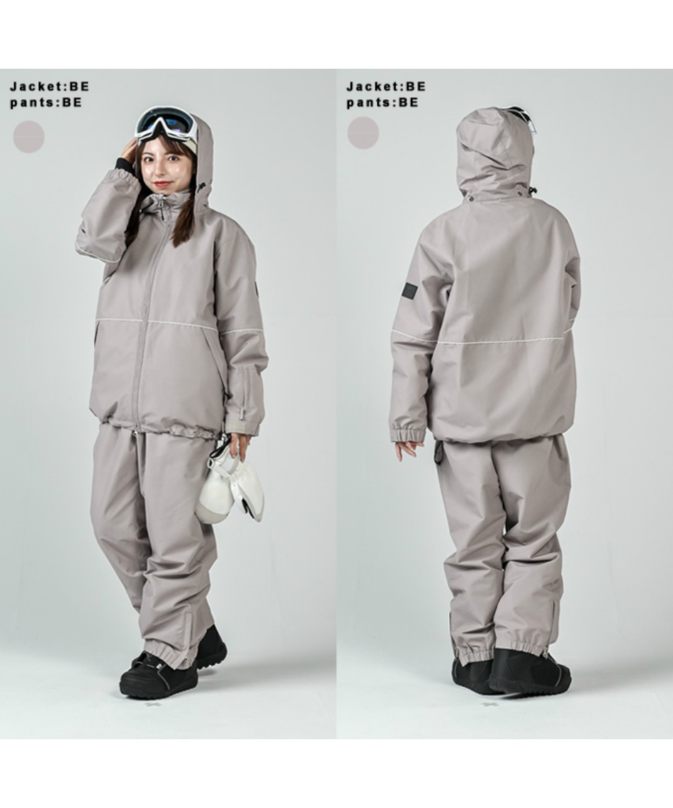 スノーボードウェア 上下セット パイピングJK+バルーンPT 545-301+545