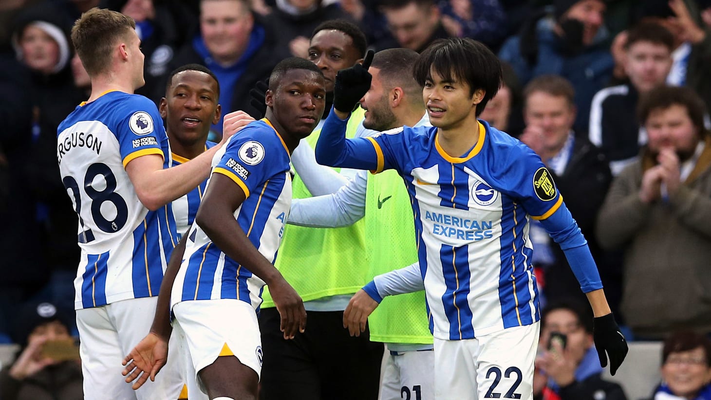 動画】三笘薫、今季6点目でブライトンも快勝｜イングランドPL第26節