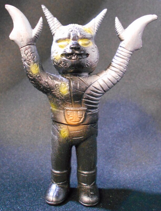 ミニソフビ ハサミジャガー POPY 昭和40年代の当時物 ミニソフビ