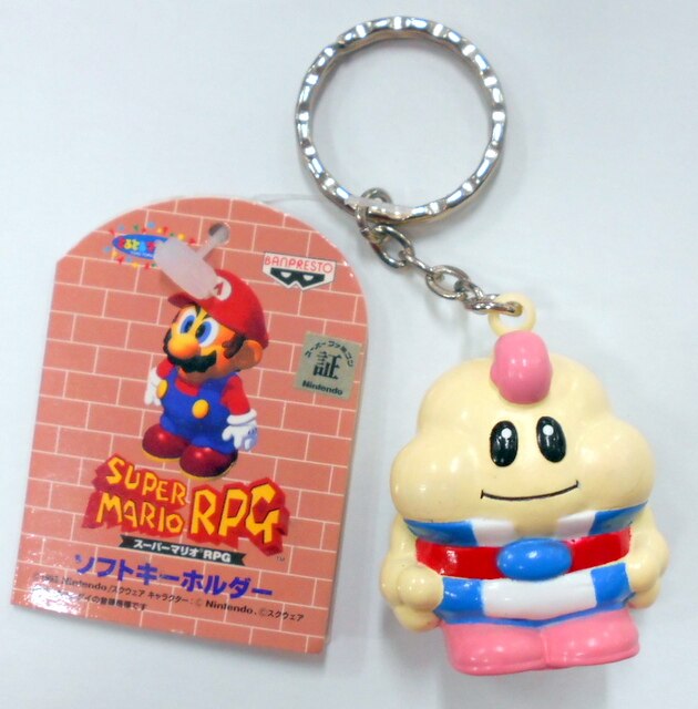 希少 当時物 スーパーマリオRPG キーホルダー マロ 1995年 スクウェア