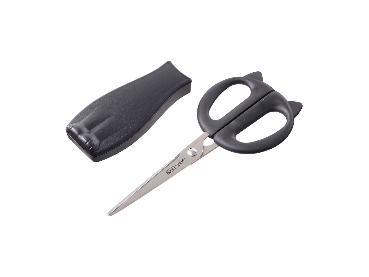 貝印 Nyammy ケース付き ねこのキッチンハサミ DH2721を検証レビュー