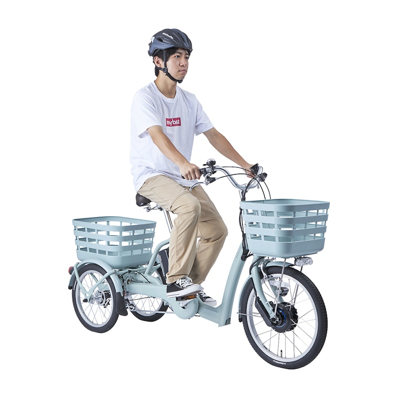 ミムゴ e-parton電動アシスト三輪自転車 BEPN20SBをレビュー！クチコミ