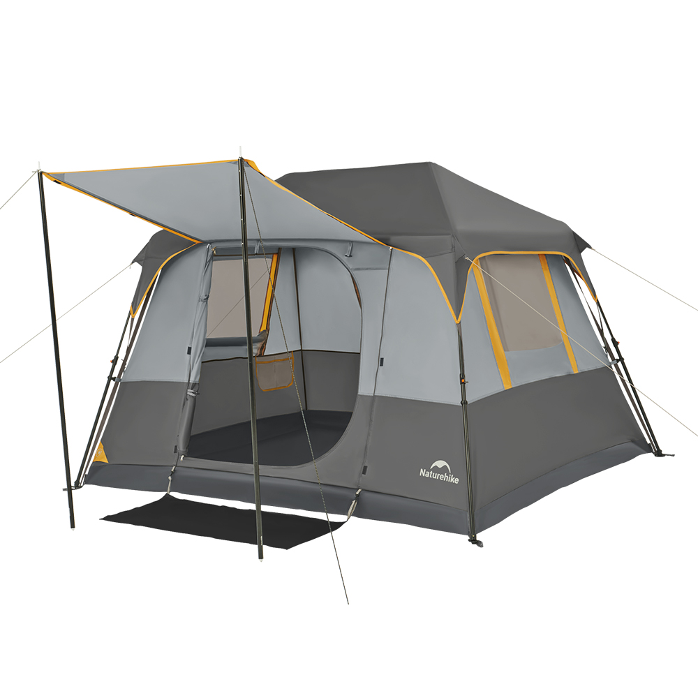 Naturehike Cape5.2 ワンタッチ テント 大型 2～4人用 ‎ロッジ型