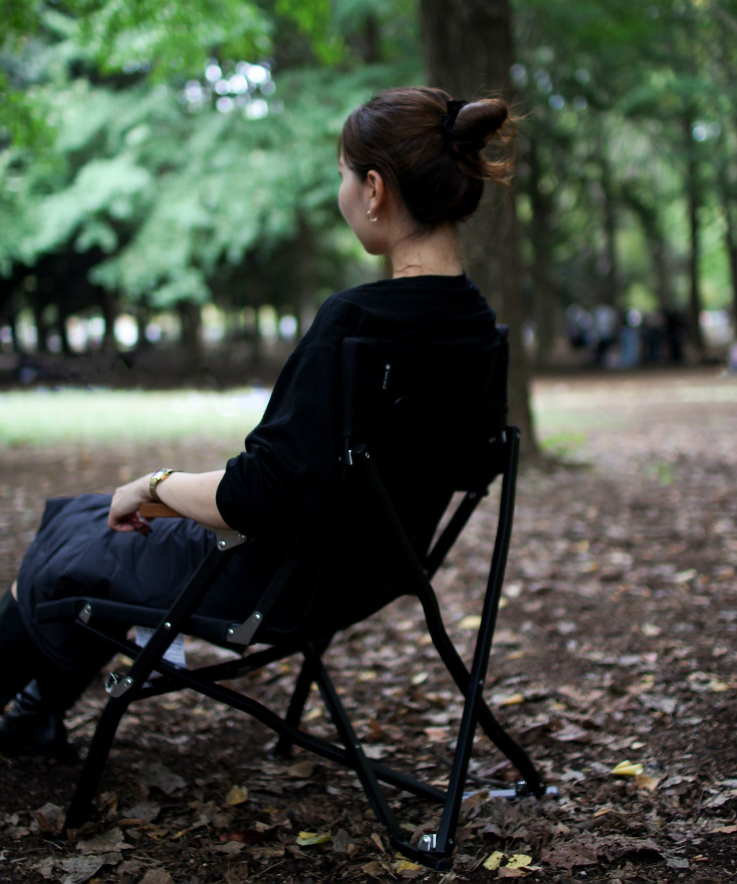 2/23まで期間限定10%OFF オンライン限定】ローチェアショートブラック