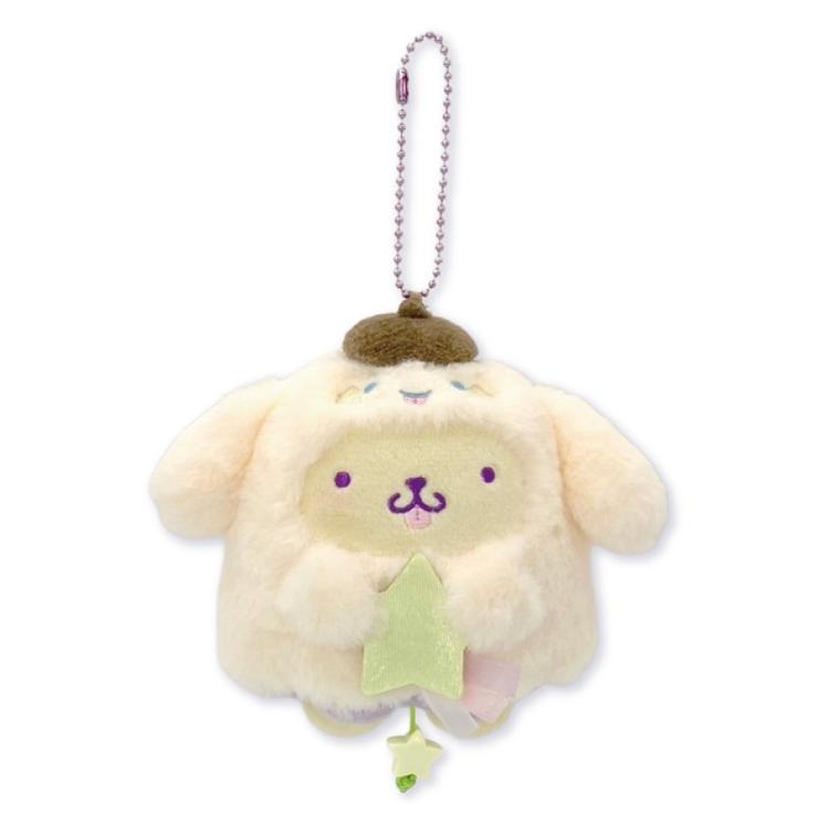 ポムポムプリン ぐーたら マスコット ナカジマ キーホルダー