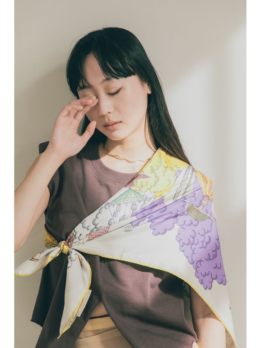 スカーフ】スウォッシュロンドン (SWASH LONDON) Levity 88cm×88cm