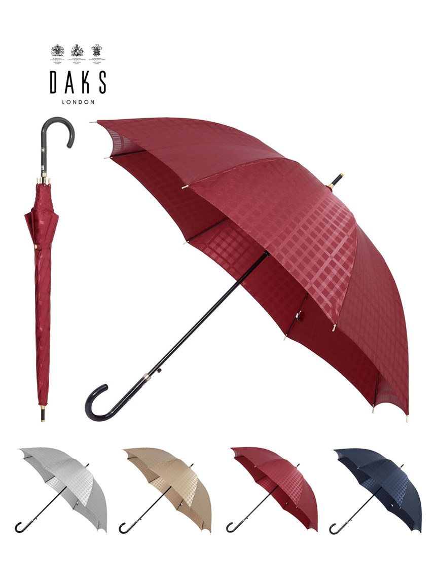 雨傘】ダックス (DAKS) チェック 長傘【公式ムーンバット】 レディース
