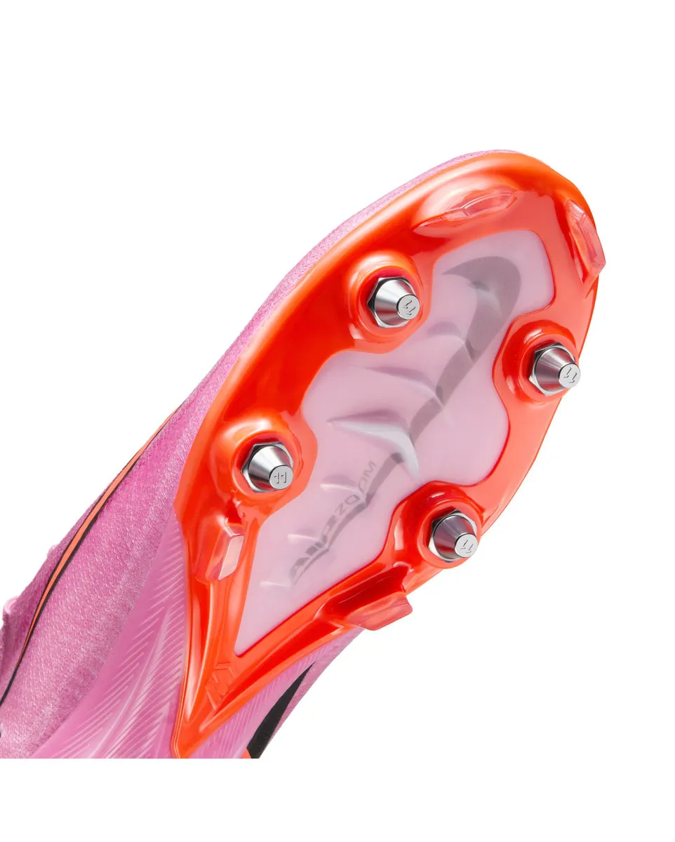 Crampons de football Homme Nike ZM VAPOR 16 ELITE SG-PRO Rose
