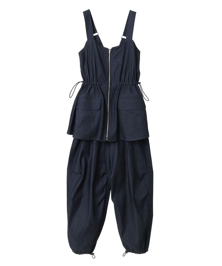 ≪USED≫ヴィンテージペプラムオールインワン/AnriettMusée（アン