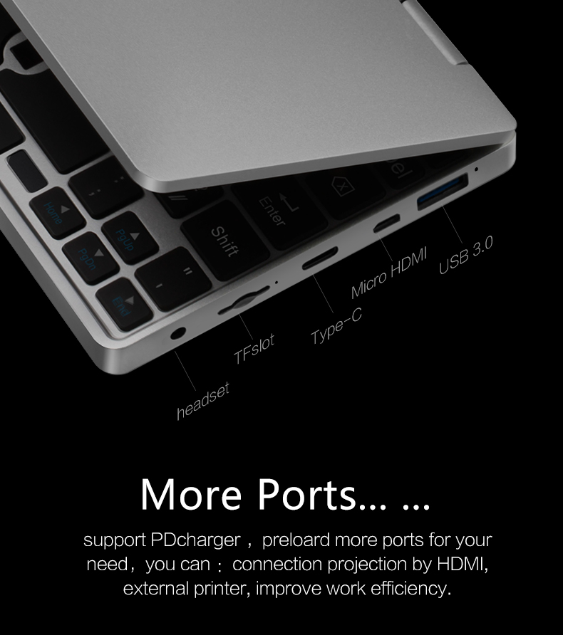 ONE-NETBOOK One Mix 2S M3-8100Y Powerful 7