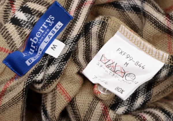 バーバリー ブルーレーベルBURBERRY BLUE LABEL ノバチェックニット