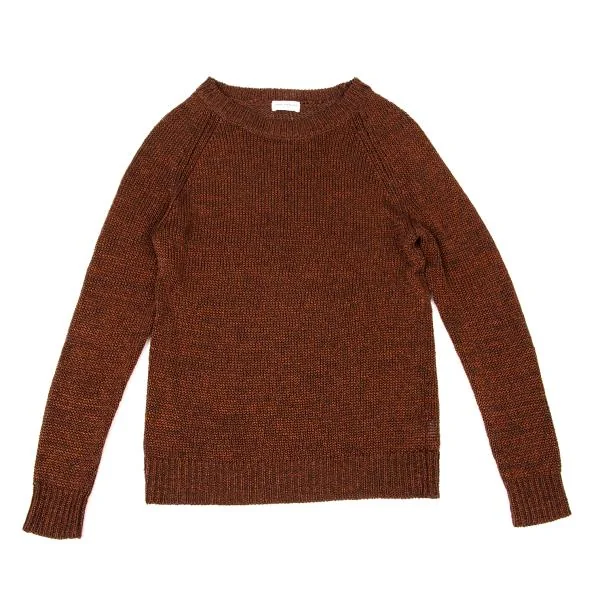 ドリスヴァンノッテンDRIES VAN NOTEN リネンラグランスリーブニット