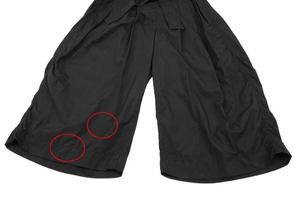 イッセイミヤケ メンISSEY MIYAKE MEN ナイロンベルテッドワイドパンツ