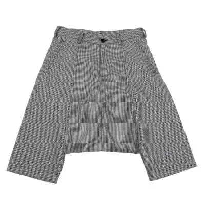 コムデギャルソンCOMME des GARCONS ウールギャバペンギンパンツ 黒S