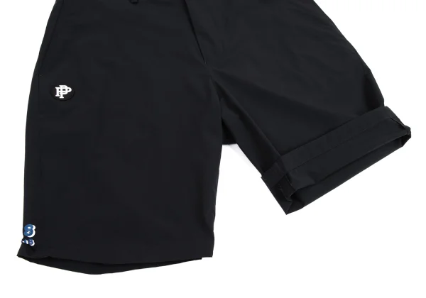 パパスプラス ゴルフPAPAS PLUS GOLF ポリラバーワッペンショーツ 紺