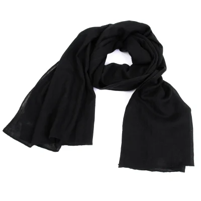 トリココムデギャルソンtricot COMME des GARCONS 大判ストール 黒 (K