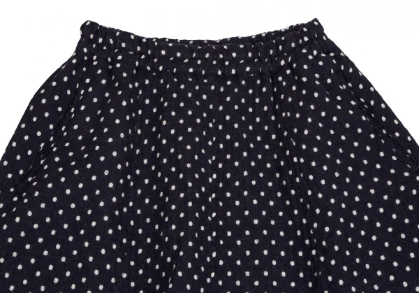 コムコム コムデギャルソンCOMME des GARCONS ウール縮絨ドット