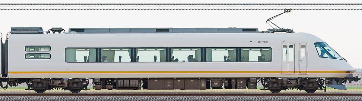 近鉄21000系「アーバンライナーplus」モ21108の側面写真｜RailFile.jp