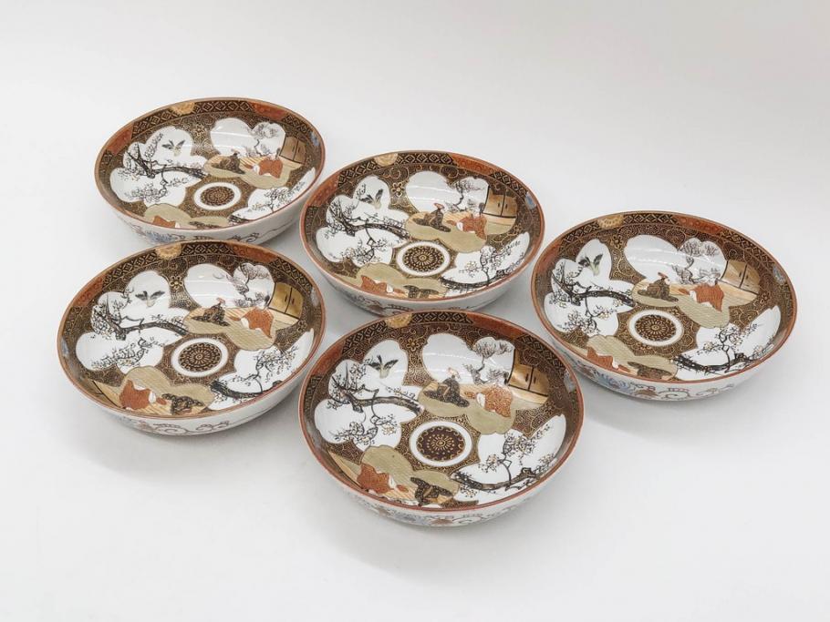 公式】アンティーク家具ラフジュ工房商品詳細ページ明治期 九谷焼 色絵