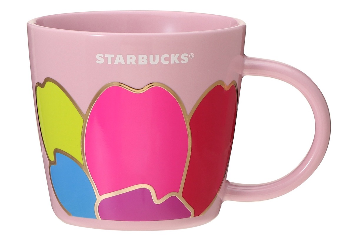 スタバ新作・グッズ2024】桜が、カラフルで大胆なデザインに！「SAKURA