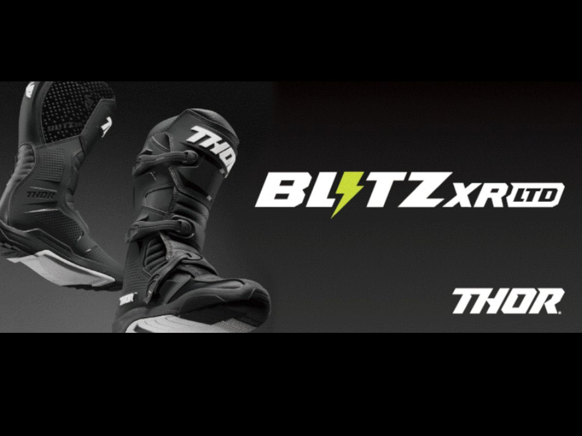 新製品】THORから MX&EDブーツ 『 BLITZ XR LTD（ブリッツ XR LTD
