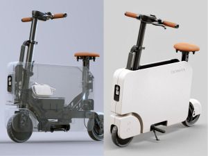 速報】ホンダが「モトコンパクト」を発表！ 電動でモトコンポが再来