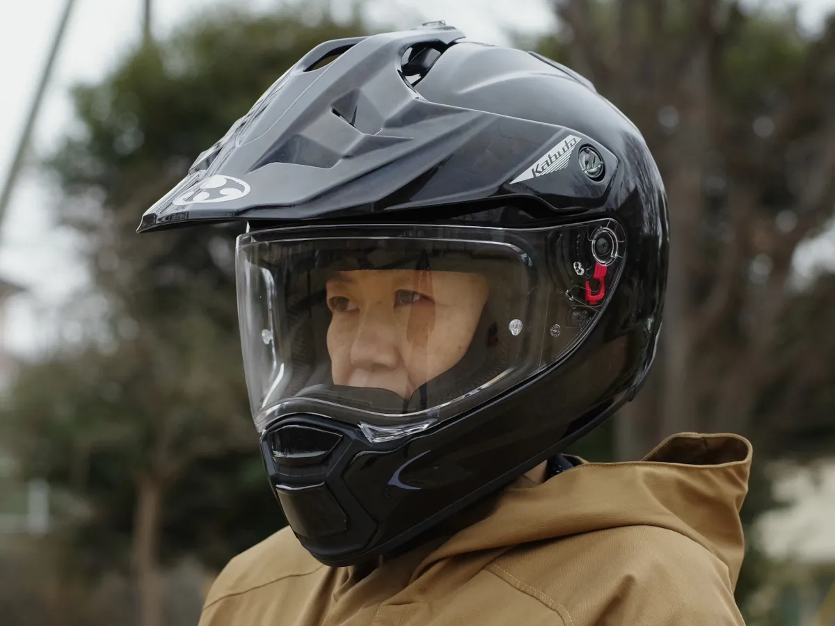 カブト GEOSYS インプレ】抜群の安定感と静粛性、オフ系でトップクラス