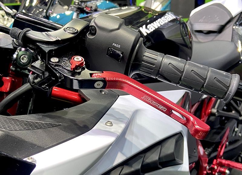 Webike | SNIPER スナイパー 6段階アジャスター 可倒式 クラッチレバー