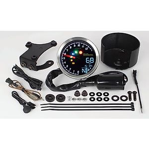 SP武川(SPタケガワ) 多機能タコ・スピードデジタルメーター | バイク