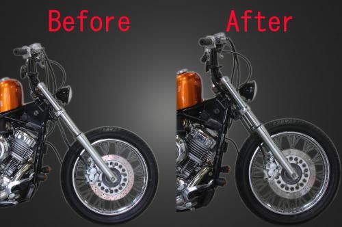 Webike | Garage T&F ガレージ T&F フロントロワリングキット ドラッグ