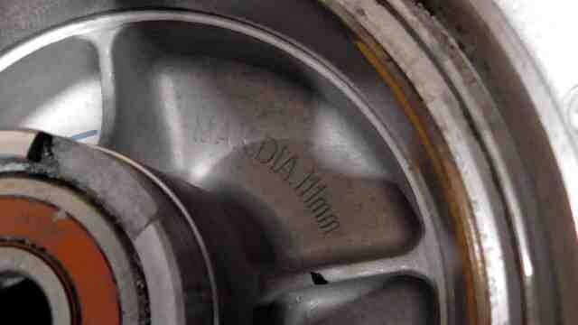 ウェビックガレージセール | カブ110プロ JA42 の フロントホイール