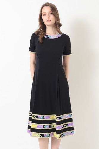 ニットワンピース S52G361858｜レオナール 公式オンラインショップ