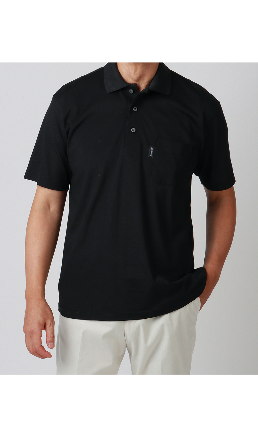 接触冷感ポロシャツ《日本製》《OPTIMACOOL》 (D4B29AY-16) | DUNLOP