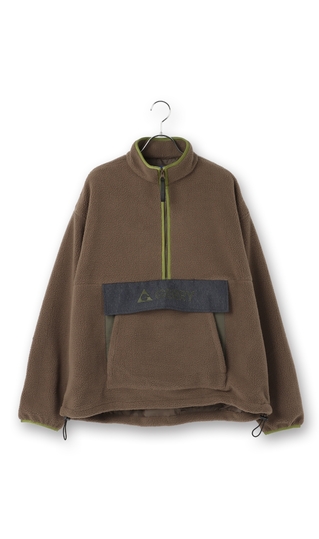 BRIEFING GOLFハーフジップ 3Dロゴ オリーブ S BRIEFING GOLFハーフ