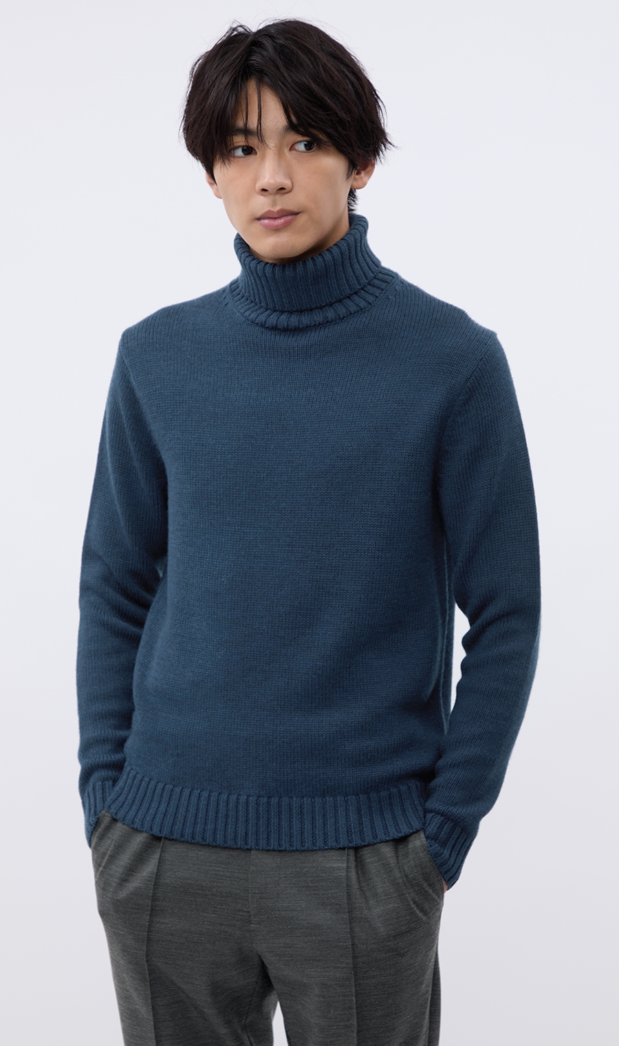 タートルネックセーター (644040-23) | HILTON | 紳士服・スーツ販売数