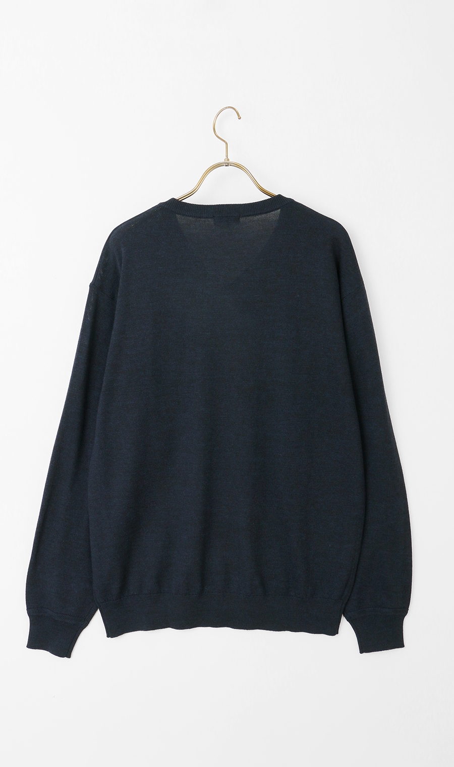 Vネックセーター【毛玉CLEAR】【＃すごセーター】 (ACKN4101-23