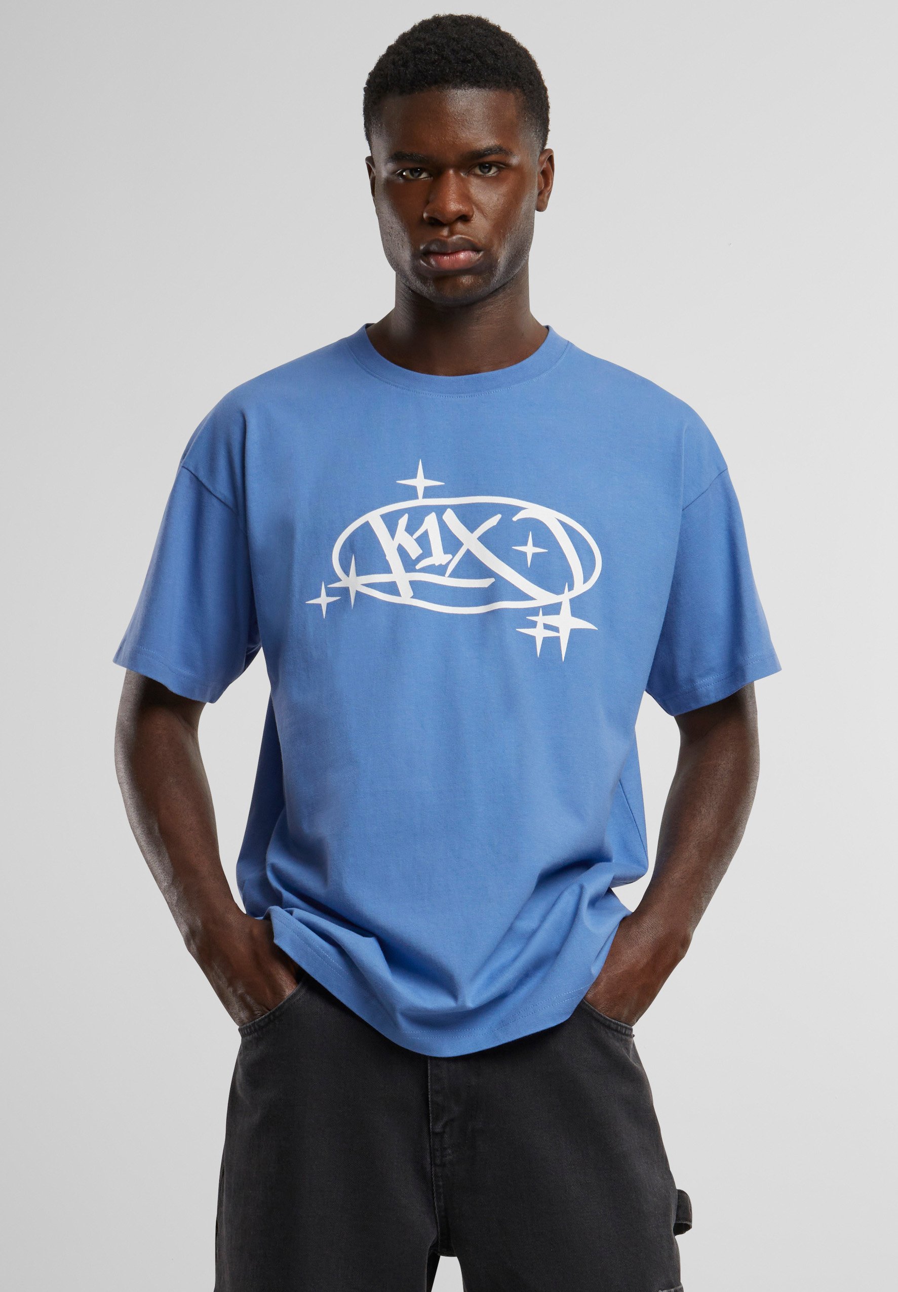 K1X Print T-shirt - blue - Zalando.ie