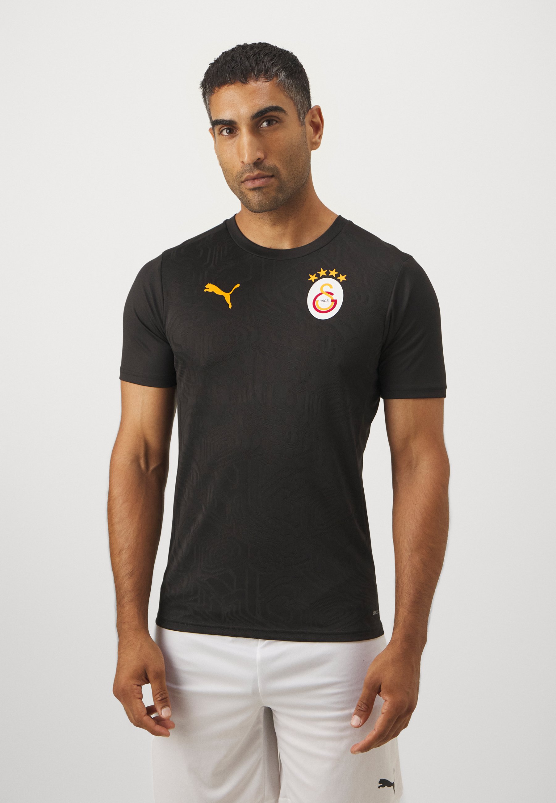 Puma GALATASARAY ISTANBUL - Sport T-Shirt - schwarzorange/schwarz