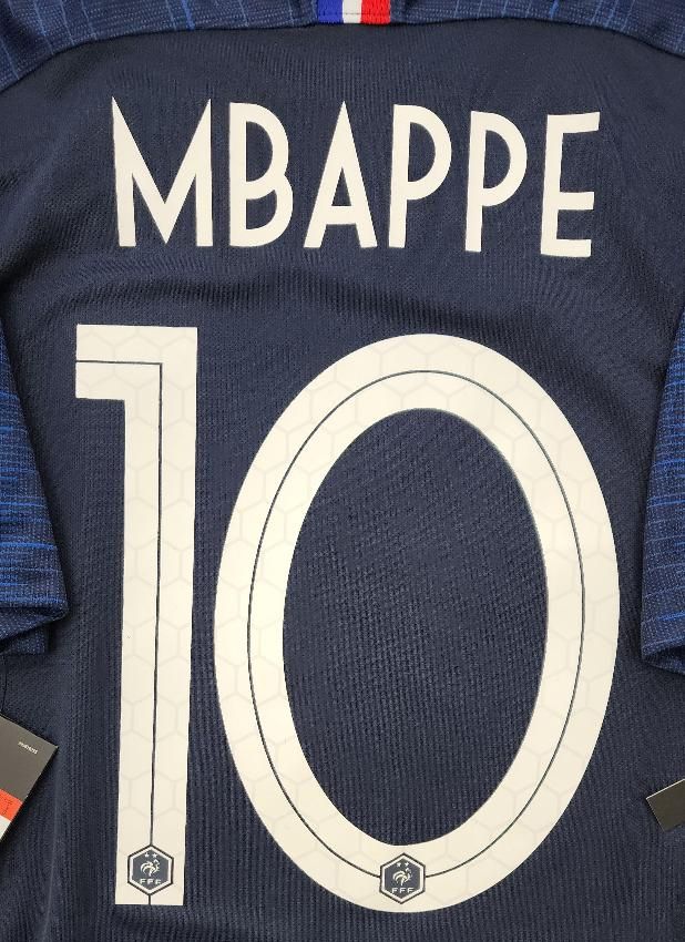 フランス代表（H）2018 ムバッペ＃10 FINALマッチデイ ＆ W杯