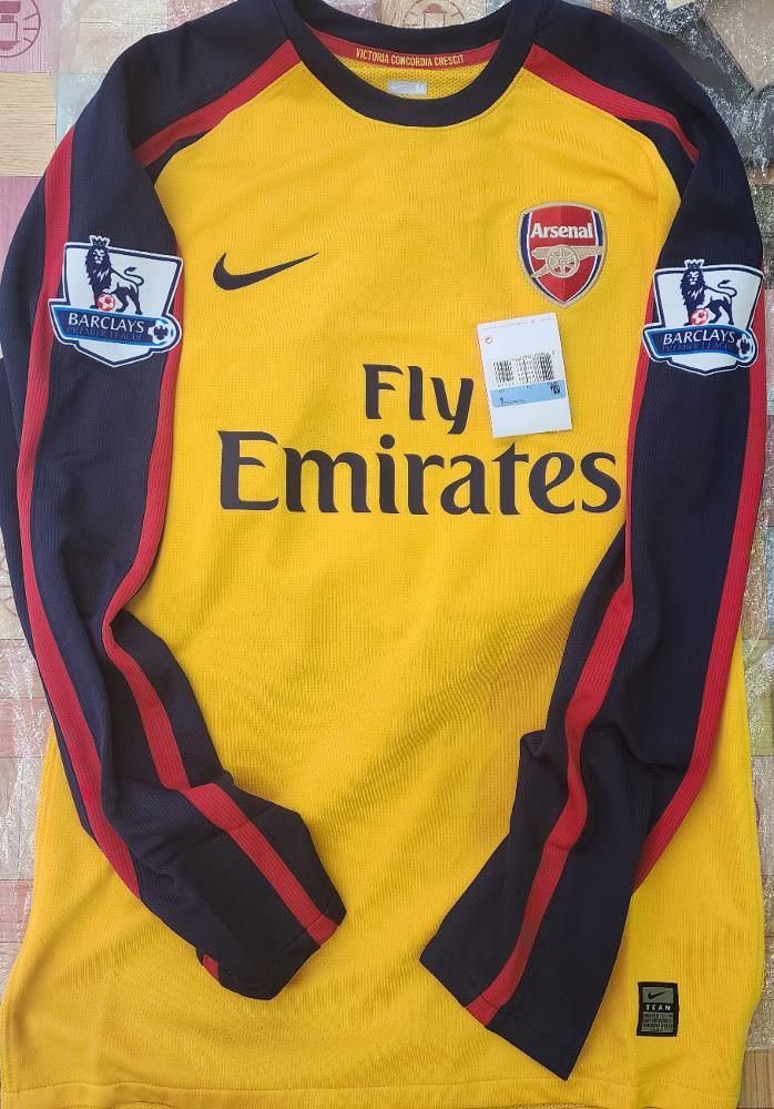 アーセナル（A）08/09 選手支給 長袖 ファブレガス＃4 + EPL