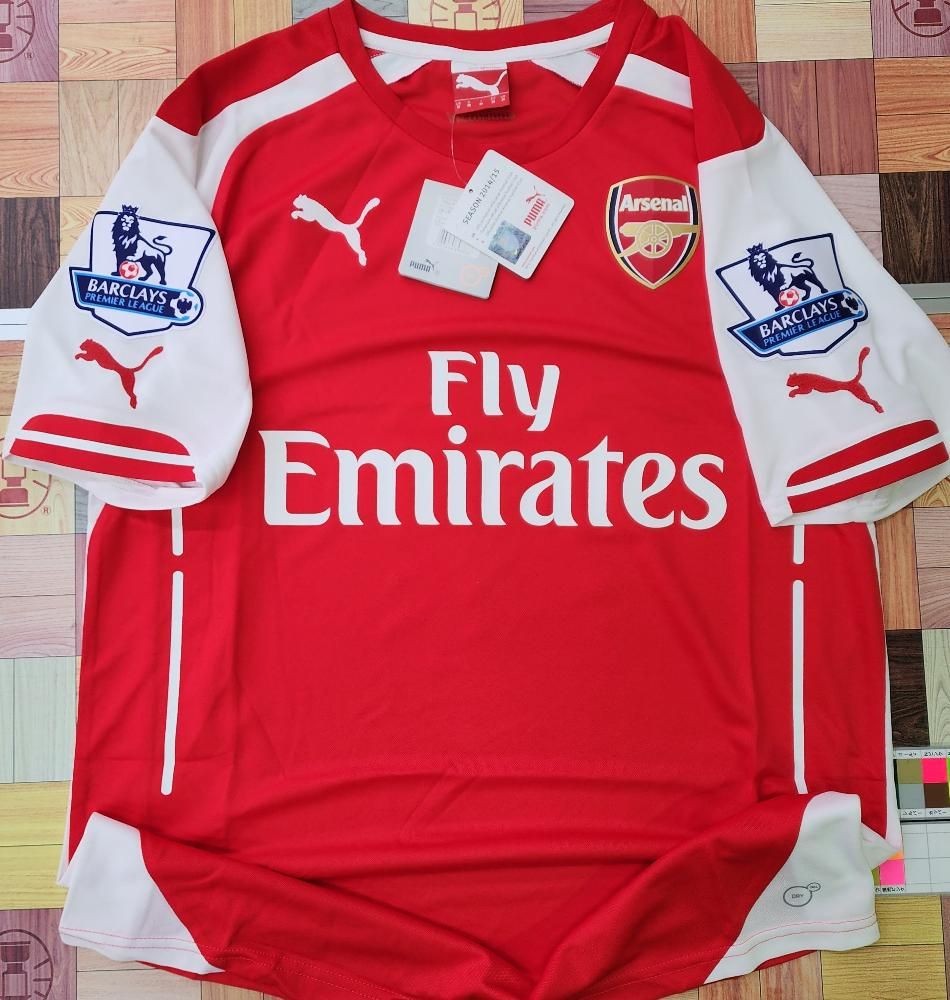 アーセナル（H)14/15 エジル＃11 + EPLパッチ付き！
