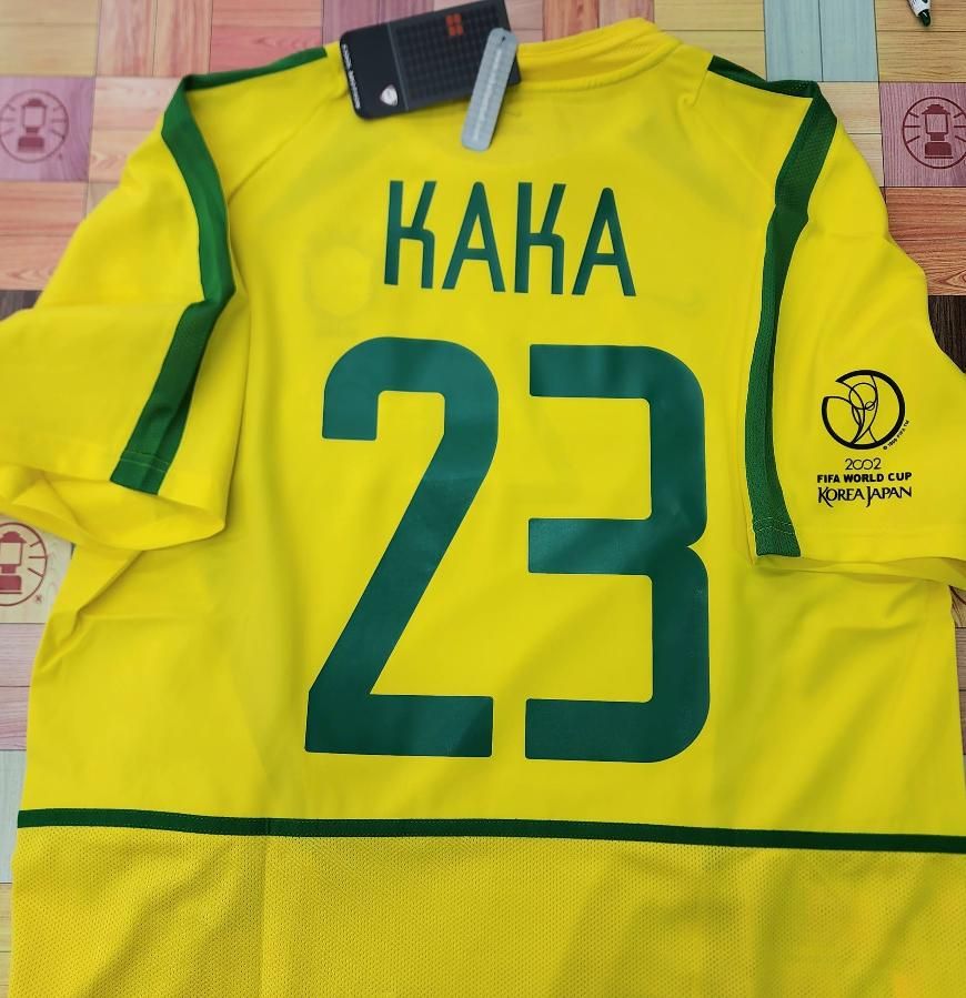 ブラジル代表（H) 2002 カカ＃23「 日韓W杯パッチ付き。」