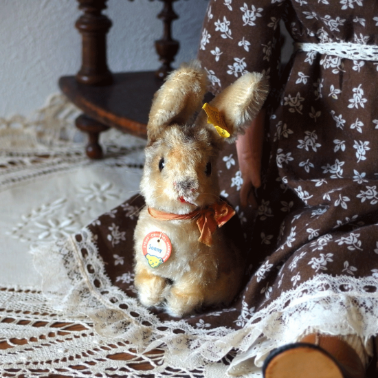 ヴィンテージシュタイフ | うさぎのソニー（Sonny）イエロータグ