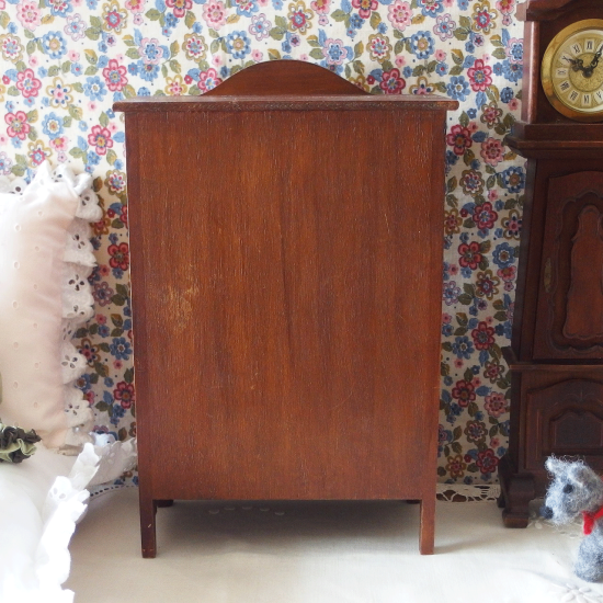 アンティーク ドールハウス | ドイツ ドール家具 ミニチュア 木製